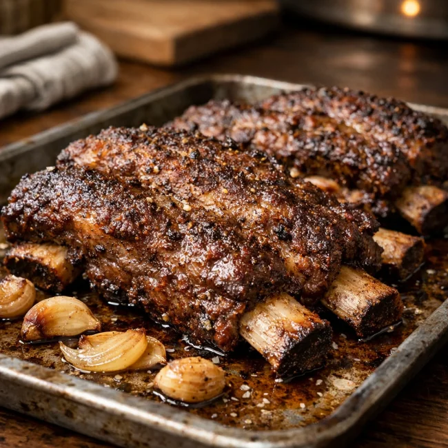 Traditional Succulent Oven Beef Ribs