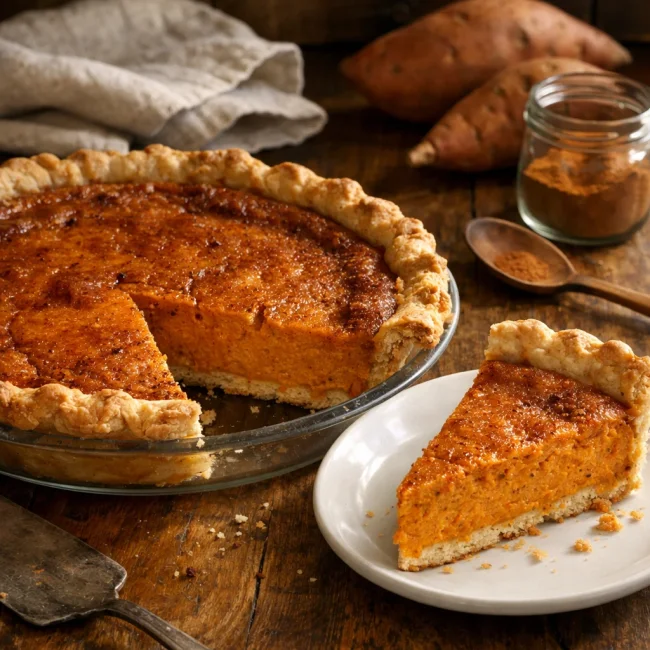 Traditional Sweet Potato Pie
