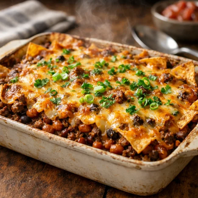 Traditional Taco Casserole