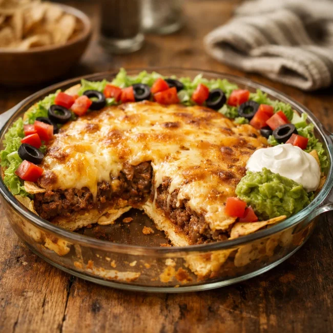 Traditional Taco Pie