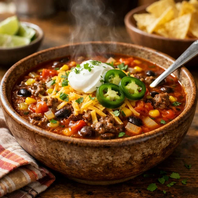 Traditional Taco Soup
