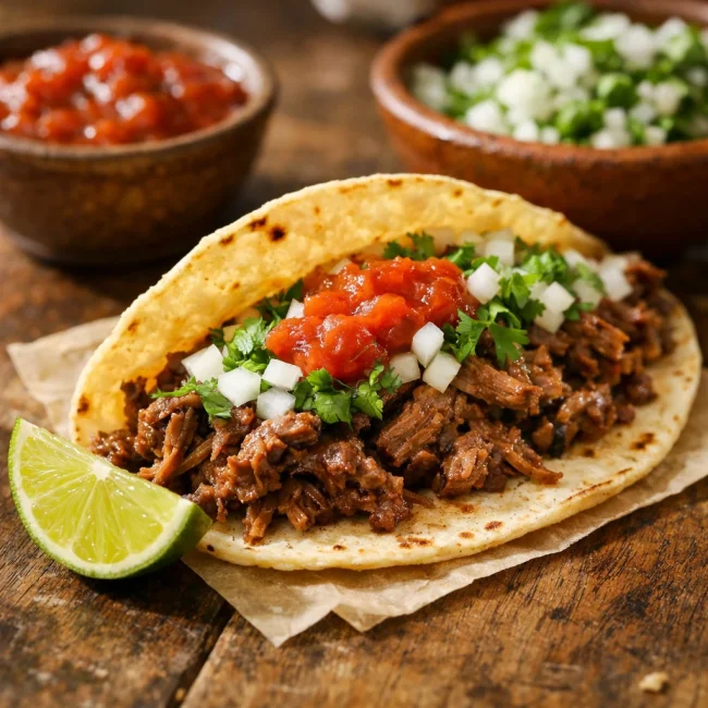 Traditional Taco