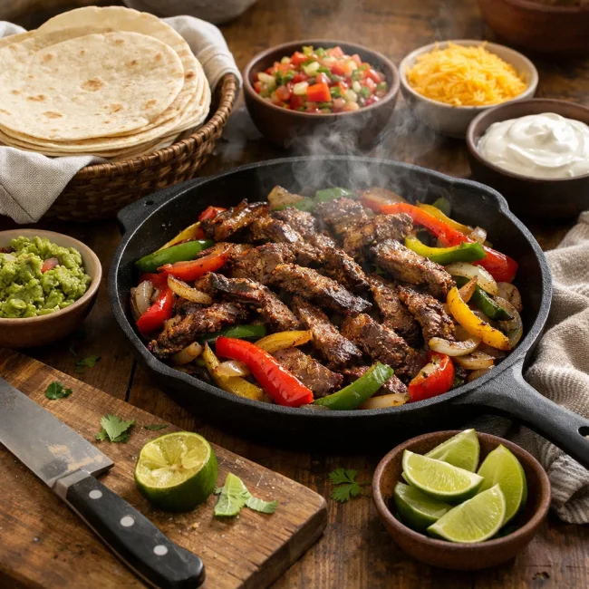 Traditional Tex-Mex Fajitas