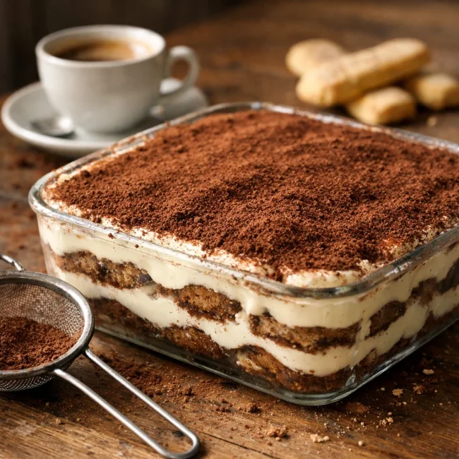 Traditional Tiramisu Delight