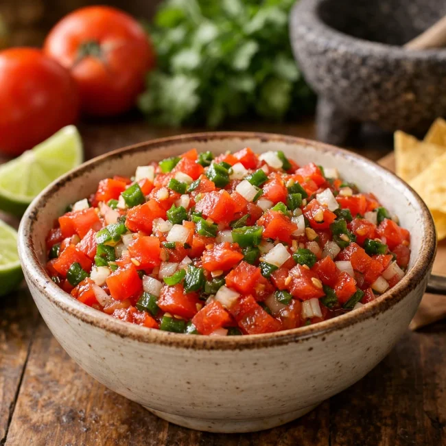 Traditional Tomato Salsa