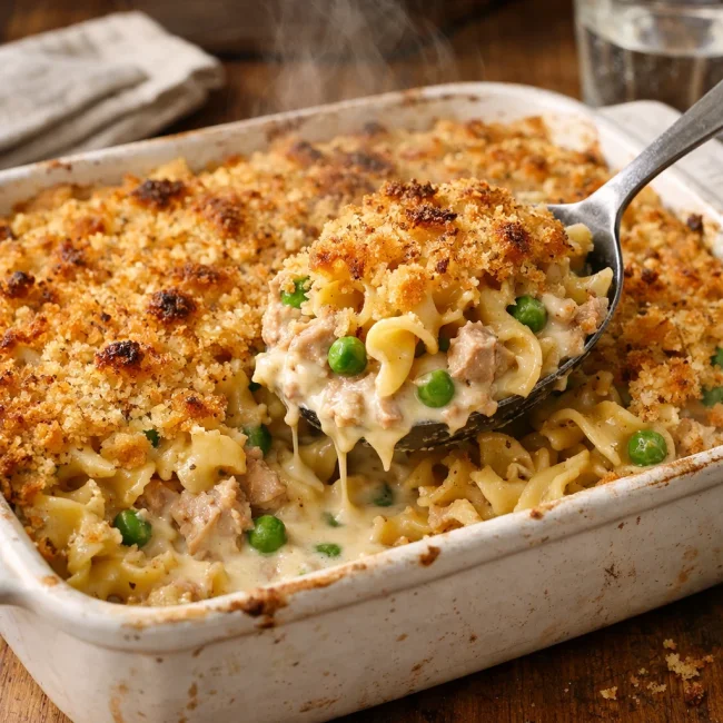 Traditional Tuna Noodle Bake