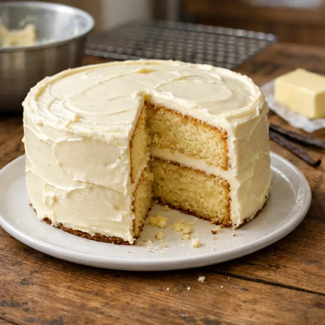 Traditional Vanilla Cake