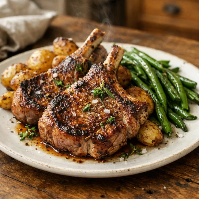 Traditional Veal Chops