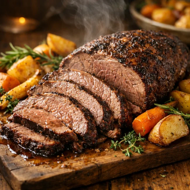 Traditional Venison Roast