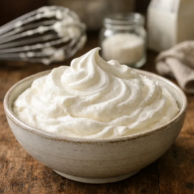 Traditional Whipped Cream