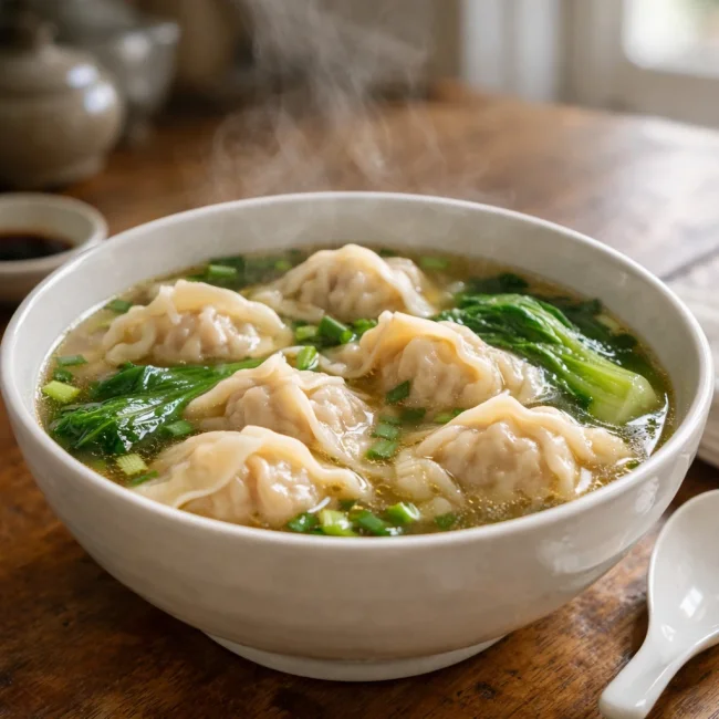Traditional Wonton Soup