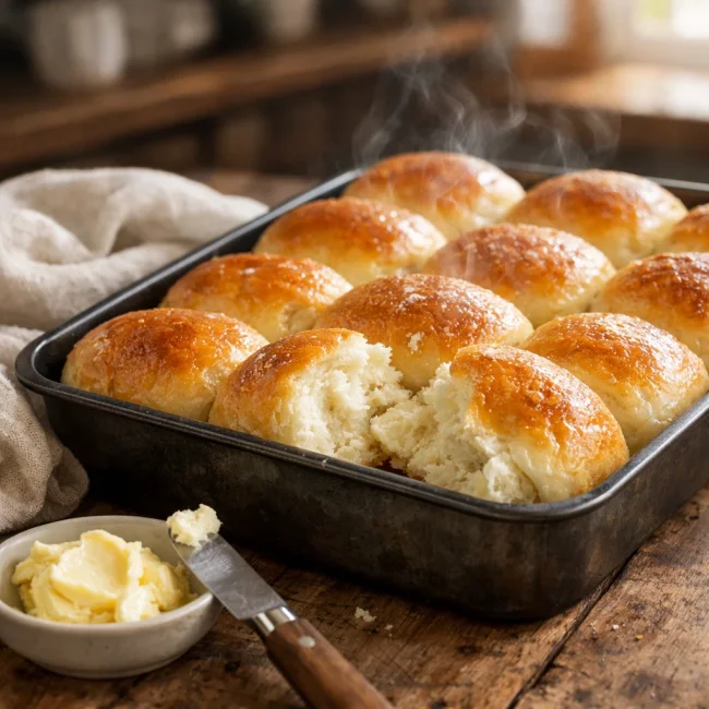 Traditional Yeast Dinner Rolls