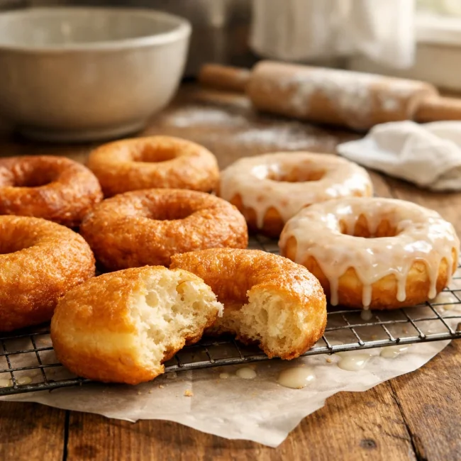 Traditional Yeast Doughnuts
