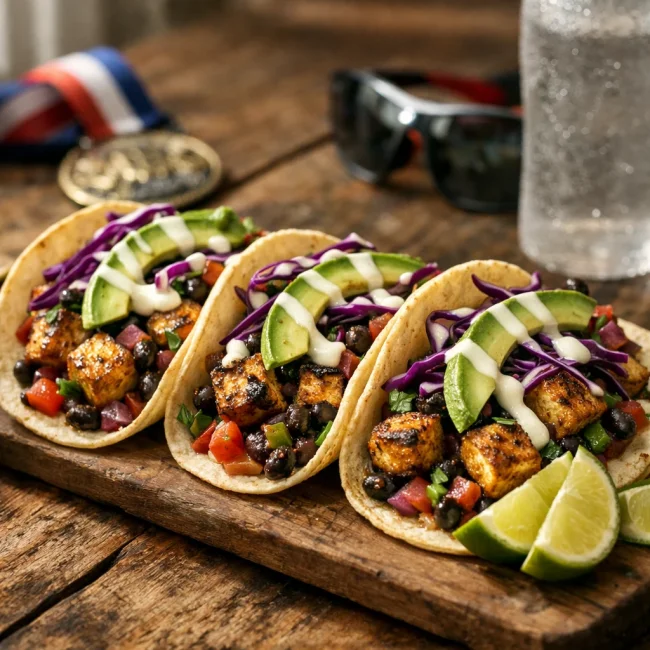 Triathlon Tofu Tacos