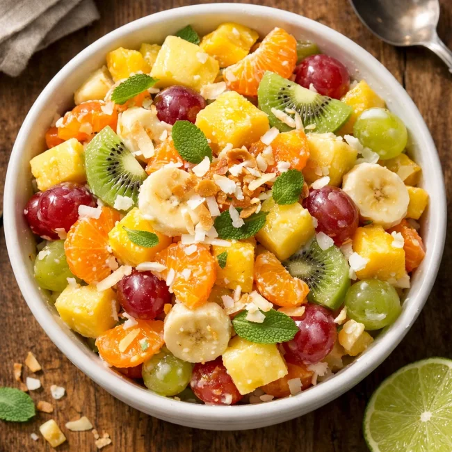 Tropical Ambrosia Fruit Salad