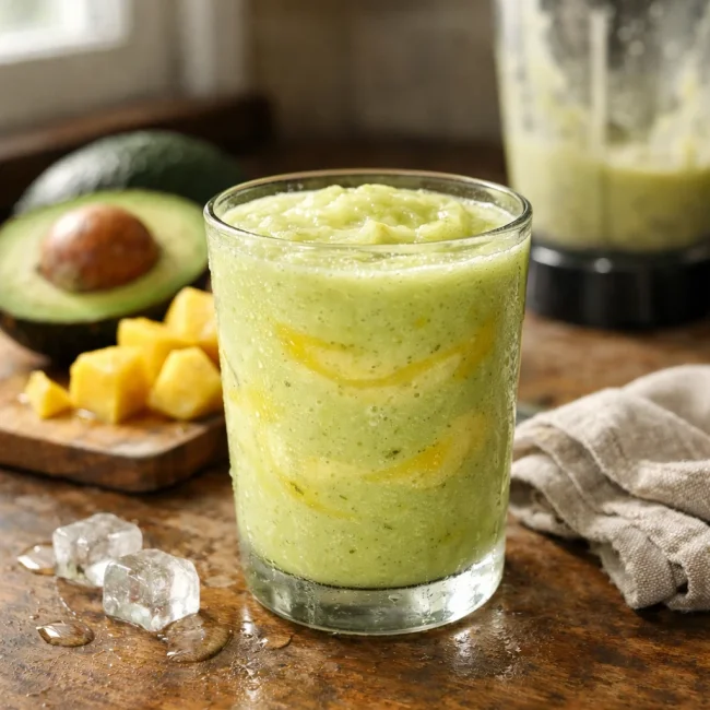 Tropical Avocado Smoothie