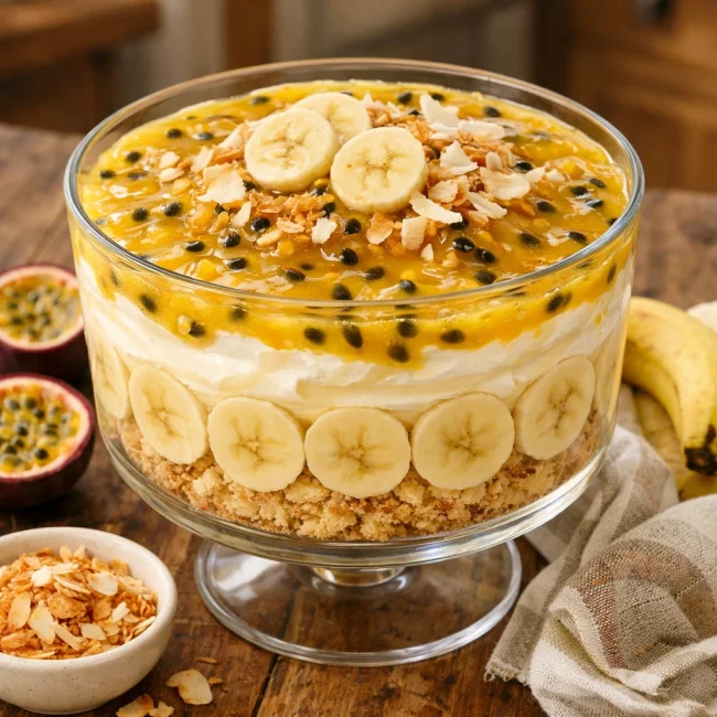 Tropical Banana Pudding Delight