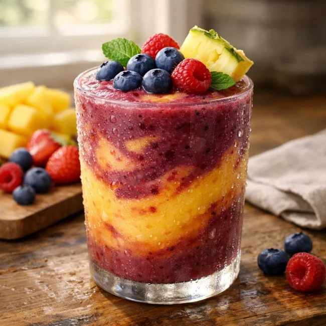 Tropical Berry Delight Smoothie