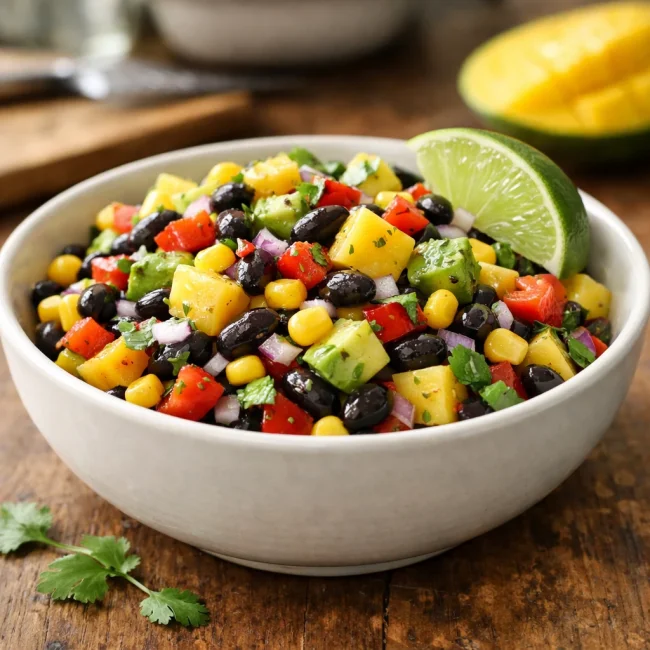 Tropical Black Bean and Corn Salad