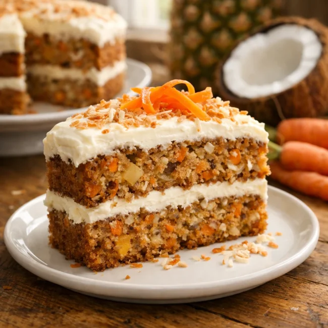 Tropical Carrot Cake Delight