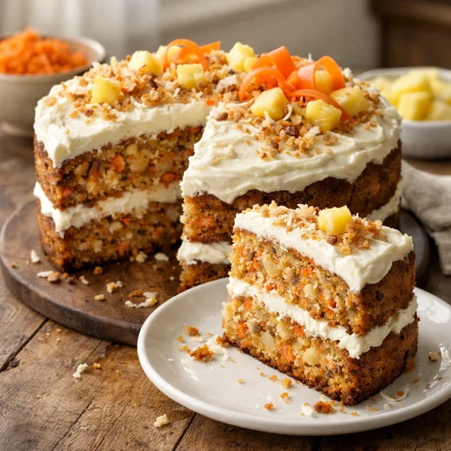 Tropical Carrot Cake