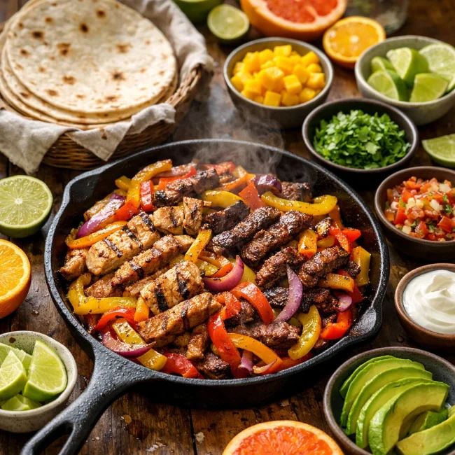 Tropical Citrus Fajitas