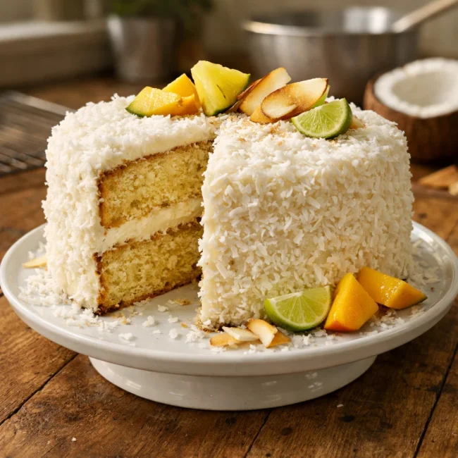 Tropical Coconut Dream Cake