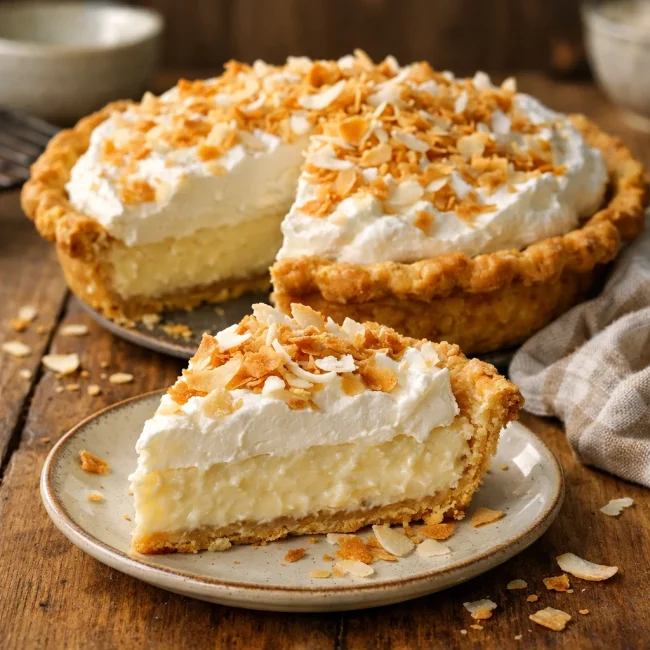 Tropical Coconut Dream Pie