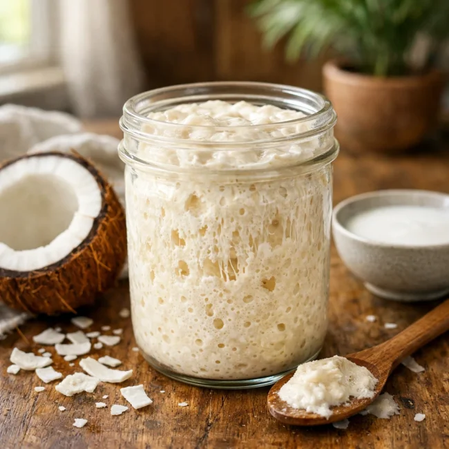 Tropical Coconut Sourdough Starter