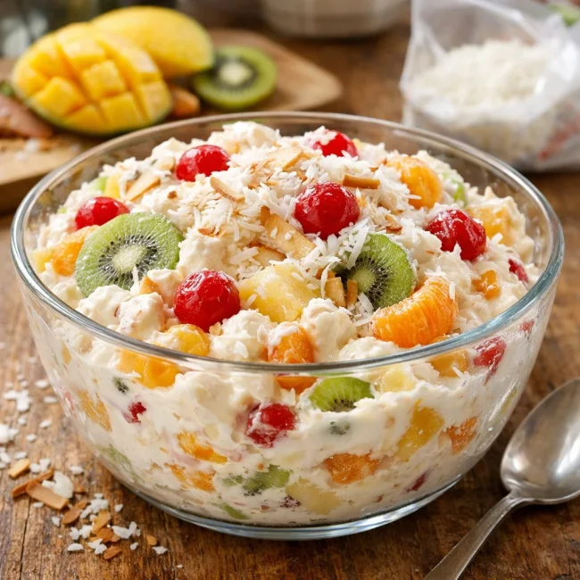 Tropical Delight Ambrosia Salad