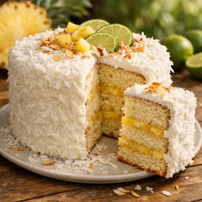 Tropical Dream Coconut Cake