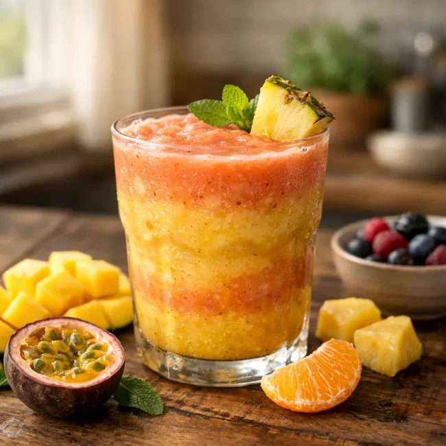 Tropical Harmony Fruit Smoothie