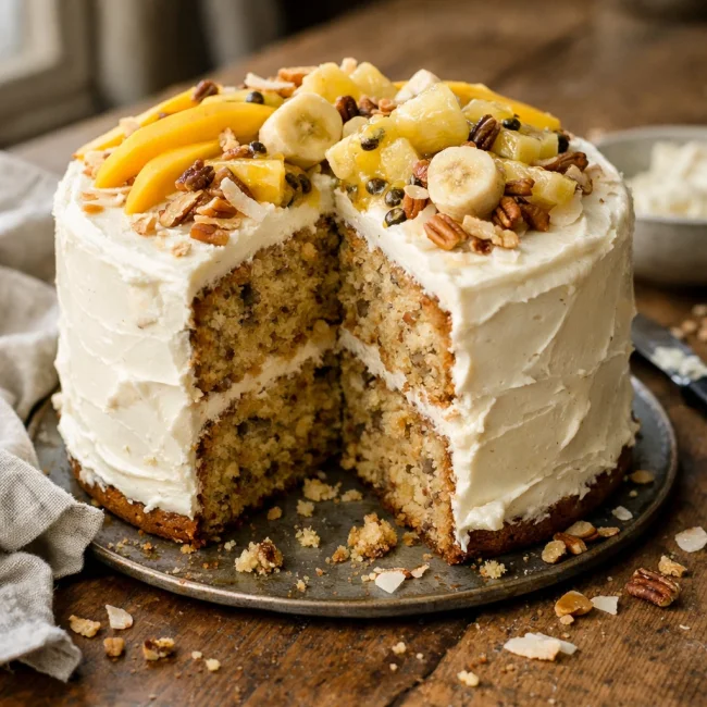 Tropical Hummingbird Cake