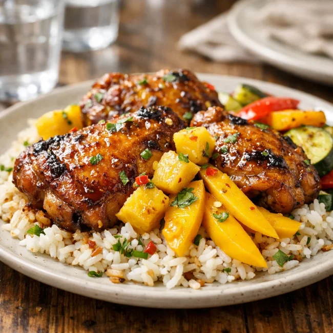 Tropical Island Chicken Delight