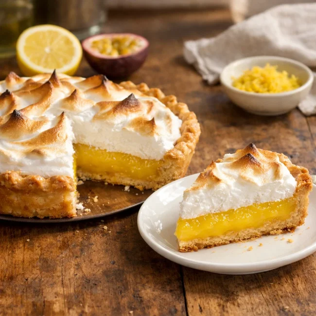 Tropical Lemon Meringue Pie