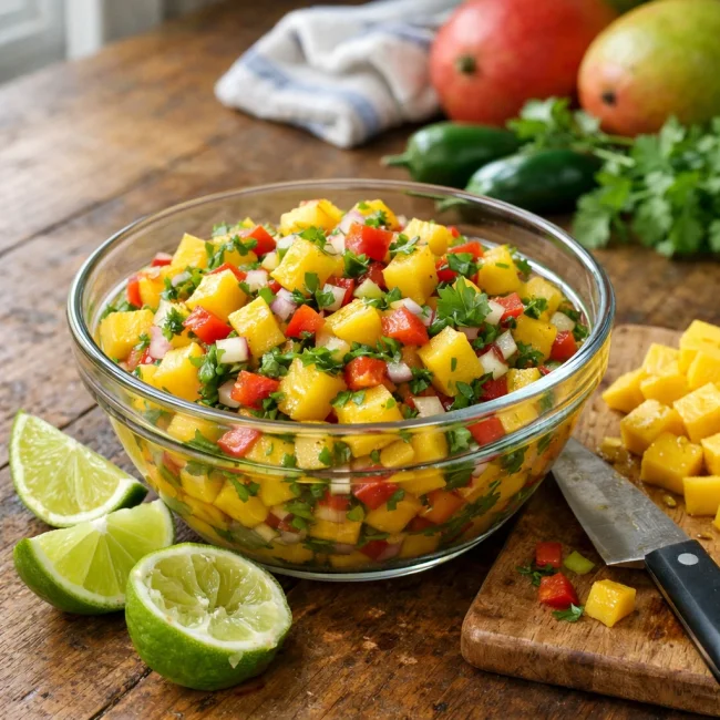 Tropical Mango Salsa