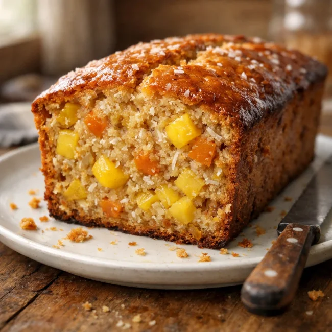 Tropical Nut-Free Fruitcake