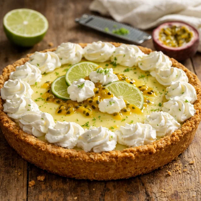 Tropical Passion Key Lime Pie