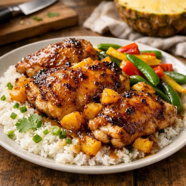 Tropical Pineapple Chicken