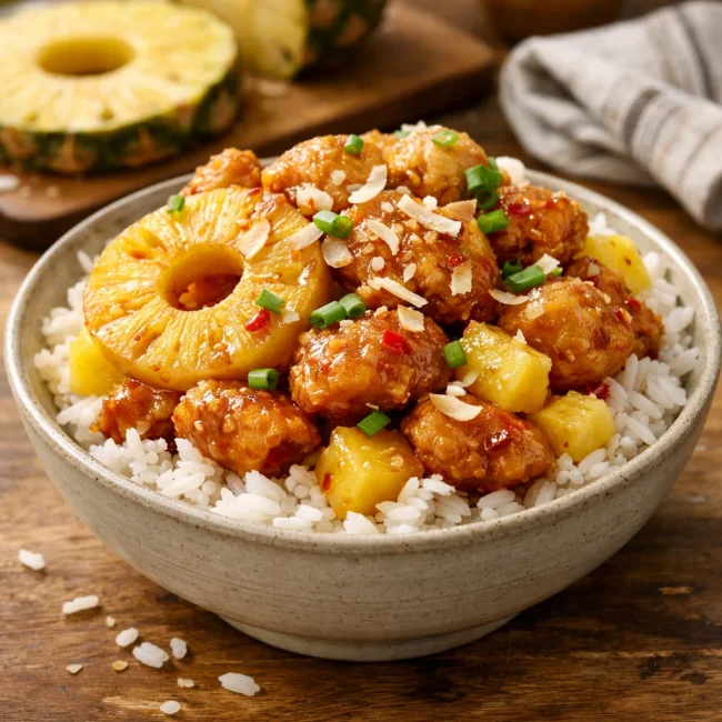 Tropical Sweet and Sour Chicken