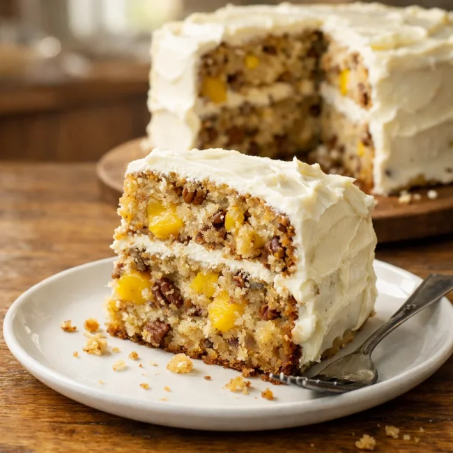 Tropical Twist Hummingbird Cake