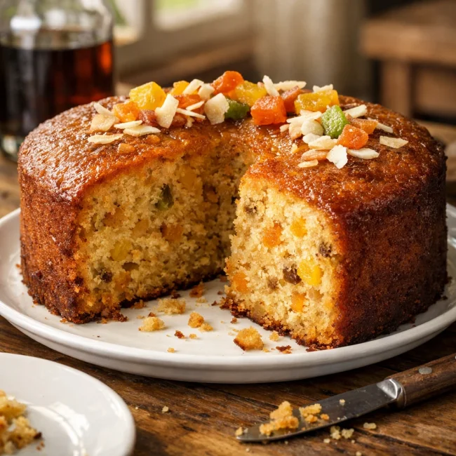 Tropical Twist Jamaican Rum Cake