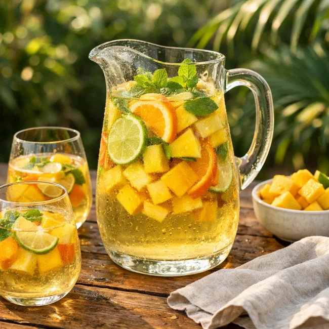 Tropical White Sangria