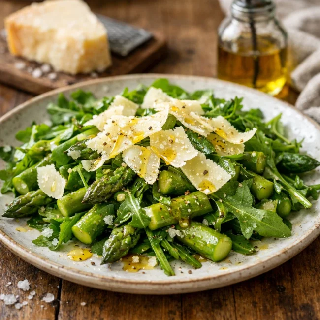 Truffle and Asparagus Salad