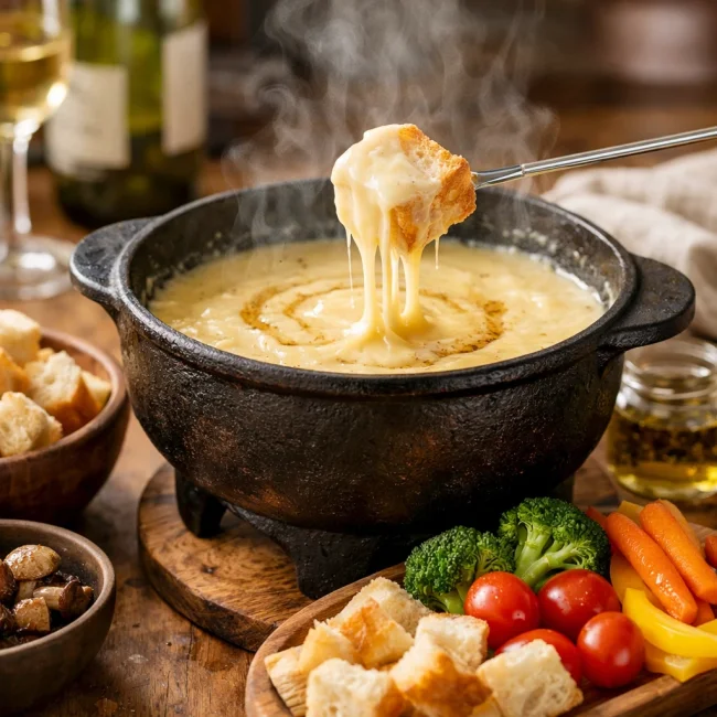 Truffle Cheese Fondue