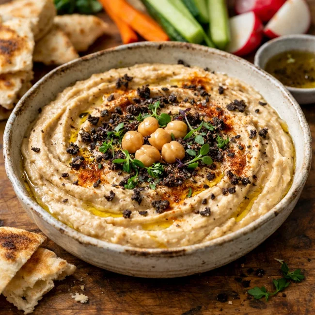 Truffle-Infused Hummus