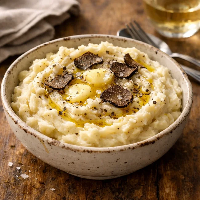 Truffle Infused Mashed Potatoes