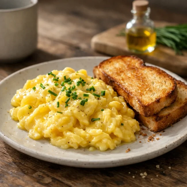 Truffle Scrambled Eggs