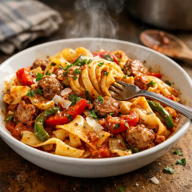 Tuscan Drunken Noodles