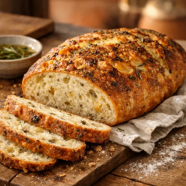Tuscan Herb and Cheese Bread